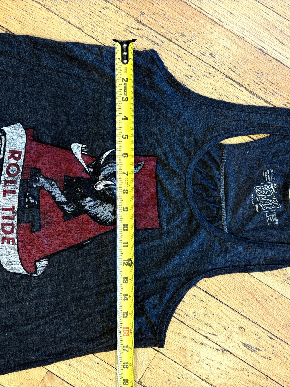 University of Alabama  Gray Tank with ‘roll tide’ - Picture 6 of 7